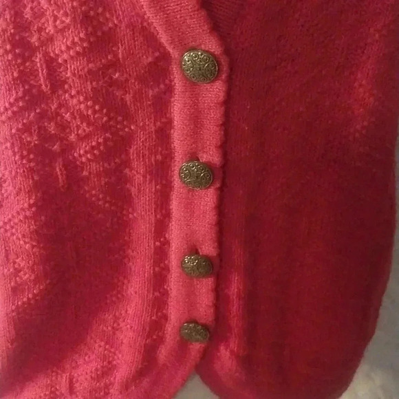 Vintage Northern Reflections Quilt Style Knit Sweater Vest Size M - Picture 5 of 8